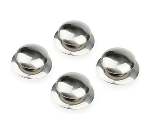 Perillas de acero inoxidable, pomo de puerta, manija de armario, acero inoxidable para cajón, las mejores perillas de acero artesanales de diseñador - Product Image 2