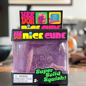 Juguete Antiestrés de Cubo de Hielo 3D, Juguete de Compresión de Rebote Lento, Cubo de Descompresión para Niños y Adultos - Product Image 4