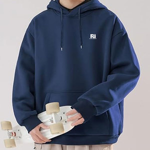 Vente en gros de service OEM de sweats à capuche baggy légers et respirants pour hommes fabriqués au Pakistan - Product Image 3