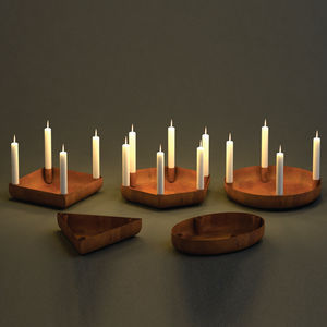 <b>Set</b> of 2 Hanging Iron <b>Candle</b> Holder Assorted Color Normal Shape for Wedding Decoration & Party Decoration - Product Image 3