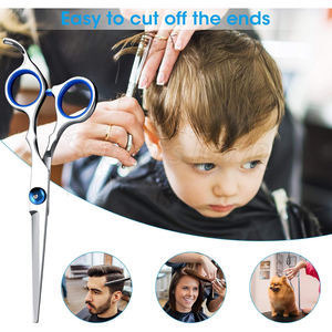 Kit profesional de tijeras de peluquero y tijeras de adelgazamiento con logotipo personalizado para corte de cabello y peinado - Product Image 5