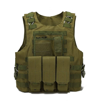 Gilet Tactique Homme Molle Cordura Lesté à Libération Rapide Noir Personnalisé Veste Tactique Porte-Plaque Bandolier Gilets Tactiques
