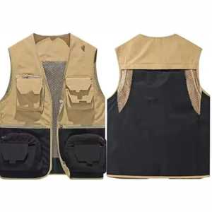Chaleco DE SEGURIDAD negro Tira de chaqueta Fábrica de seguridad personal Alta visibilidad Trabajo de alta visibilidad Ropa DE TRABAJO DE SEGURIDAD reflectante - Product Image 1