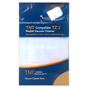 Bolsa para aspiradora (8 piezas) Compatible con TNT TZ 2 TNT - Product Image 2