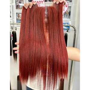 Extensiones de cabello humano de Vietnam de doble estiramiento 100% cabello humano Remy hueso recto de alta calidad sin enredos sin desprendimiento - Product Image 1