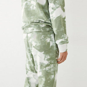 ชุดวอร์มมัดย้อมสำหรับผู้ชายชุดวอร์มผ้านุ่มแห้งเร็วแบบลำลองสำหรับผู้ชาย - Product Image 5