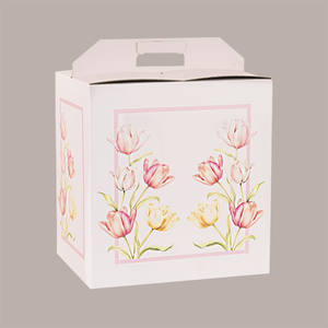 Ensemble cadeau de Pâques exquis de 10 pièces - Porte-doux en carton laminé 330x250x350 mm avec poignée intégrée et impression numérique - Product Image 2