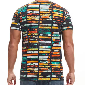 Diseña Tu Propio Logotipo, Camiseta Sublimada para Hombre, Precio Bajo, Alta Calidad, Transpirable, Ecológica, Secado Rápido, Colores y Tallas Personalizadas - Product Image 3