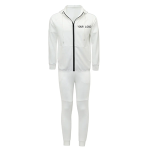 Personalizado Hombres Slim Fit Chándal Ropa Deportiva Gimnasios Sudadera Conjunto Chándal - Product Image 1