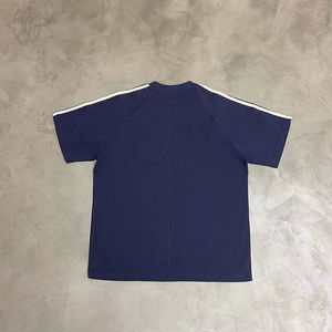 2025 hommes été à la mode impression deux pièces tenue grande qualité poids lourd respirant ensemble pour vêtements de plein air décontractés - Product Image 5