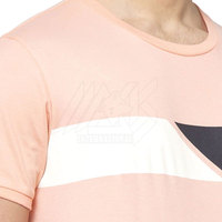 T-shirt imprimé 100 % coton pour homme, coupe ample, col rond, design tendance, collection 2026, vente chaude