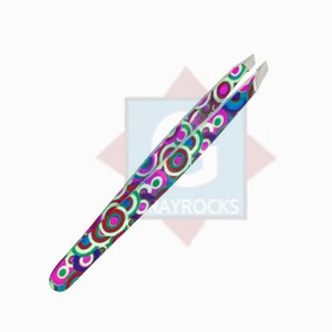 แหนบถอนขนคิ้วแหนบคิ้วแบบกำหนดเองฉลากตามต้องการ - Product Image 3