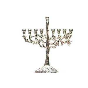 Hot Selling Customized Menorah Candle Stand Aluminium <b>Tree</b> Design Metal Candle Holder for <b>Tabletop</b> Decoration Cheap Price - Product Image 1