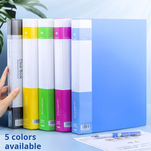 Nhựa PVC thư mục A4 túi trường thư mục tập tin kinh doanh tổ chức a4pu da danh mục đầu tư thư mục Chất lượng cao - Product Image 3