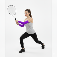 Manchons de sport pour femmes avec logo OEM - Respirants, écologiques, séchage rapide, grande taille, 100% polyester, modèle