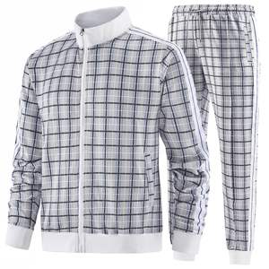 เสื้อแจ็กเก็ตและกางเกงวอร์มทรงหลวมทำจากผ้าฝ้าย100% ออกแบบได้ตามต้องการโลโก้ได้ตามต้องการ - Product Image 2