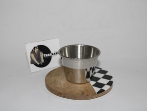 Tradtanary Pvt Ltd's Resin Coaster Set for Drinks Stone and <b>Paper</b> Material with Sublimation Feature for Beer - Product Image 2