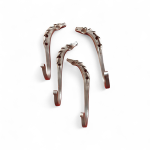 Ganchos de hierro con recubrimiento en polvo en forma de lanza, modernos, para decoración, organizador de ropa para colgar en la pared - Product Image 5