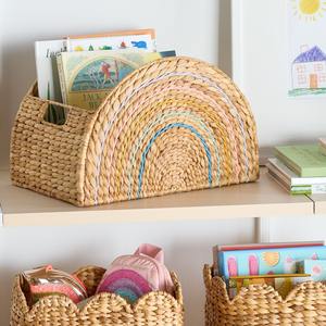 Cestas de Jacinto de Agua Tejidas Naturales en Forma de Nube para Decoración y Almacenamiento en Habitaciones Infantiles - Product Image 2