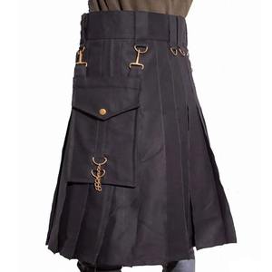 Kilt écossais élégant pour homme avec taille réglable Motif tartan authentique Parfait pour les occasions formelles et décontractées - Product Image 3