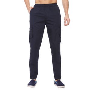 Pantalon cargo décontracté de qualité supérieure pour hommes, grande taille, design personnalisé, couleur unie, coupe ajustée, léger, léger - Product Image 1