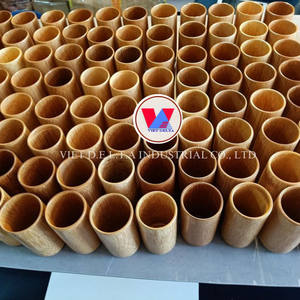 Tasses à café réutilisables en bambou naturel avec logo personnalisé du Viet Nam // Mme Esther vente en gros - Product Image 6