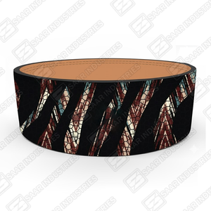 Ceinture de musculation à levier SAAR INDUSTRIES, nouvelle arrivée, en cuir de vache sublimé, antidérapante, respirante, écologique, épaisseur 13 mm - Product Image 3