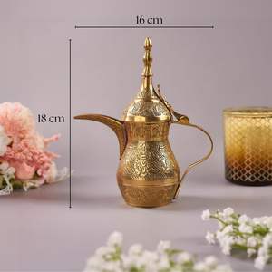 Classic Brass-Style <b>Vintage</b> <b>Ornament</b> for Middle Eastern Home Decoration - Product Image 4