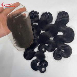 Cabello de trama súper doble dibujado extremos gruesos y saludables - Product Image 4