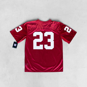 Venta al por mayor de fútbol americano de diseño personalizado Retro Mesh Jersey totalmente sublimación impresa Oversized Crop Streetwear estilo corto - Product Image 2