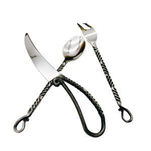 มีดทานอาหารสไตล์งานเลี้ยงยุคกลางแบบคลาสสิกที่ได้แรงบันดาลใจจากงาน DIY - ดีไซน์เชิงประวัติศาสตร์ ทนทานสูง ปรับแต่งได้ - Product Image 1