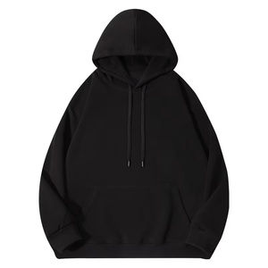 Sudadera con Capucha de Algodón de Manga Larga Informal Personalizada para Hombre, Sudadera con Capucha de Color Sólido Estampada de Moda para Otoño - Product Image 2