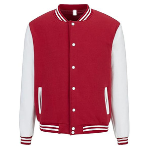 Veste d'Université en Polaire de Baseball Respirante et Écologique Rétro Vintage de Haute Qualité, Tricotée Confort, Grande Taille, Unisexe - Product Image 3