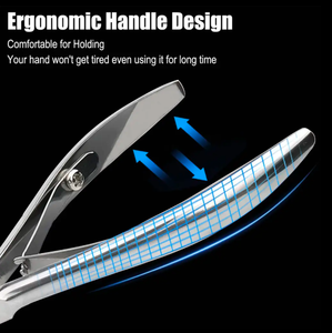 Cortacutículas Profesional de Acero Inoxidable Curvo Super Afilado, Herramienta de Manicura para Eliminar Piel Muerta y Uñas - Product Image 4