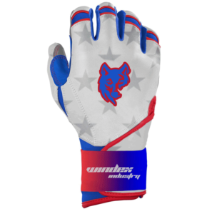 Guantes de bateo estilo Bruce Bolt personalizados de alta calidad 100% Guantes de bateo de béisbol de cuero Cabretta Premium - Product Image 2