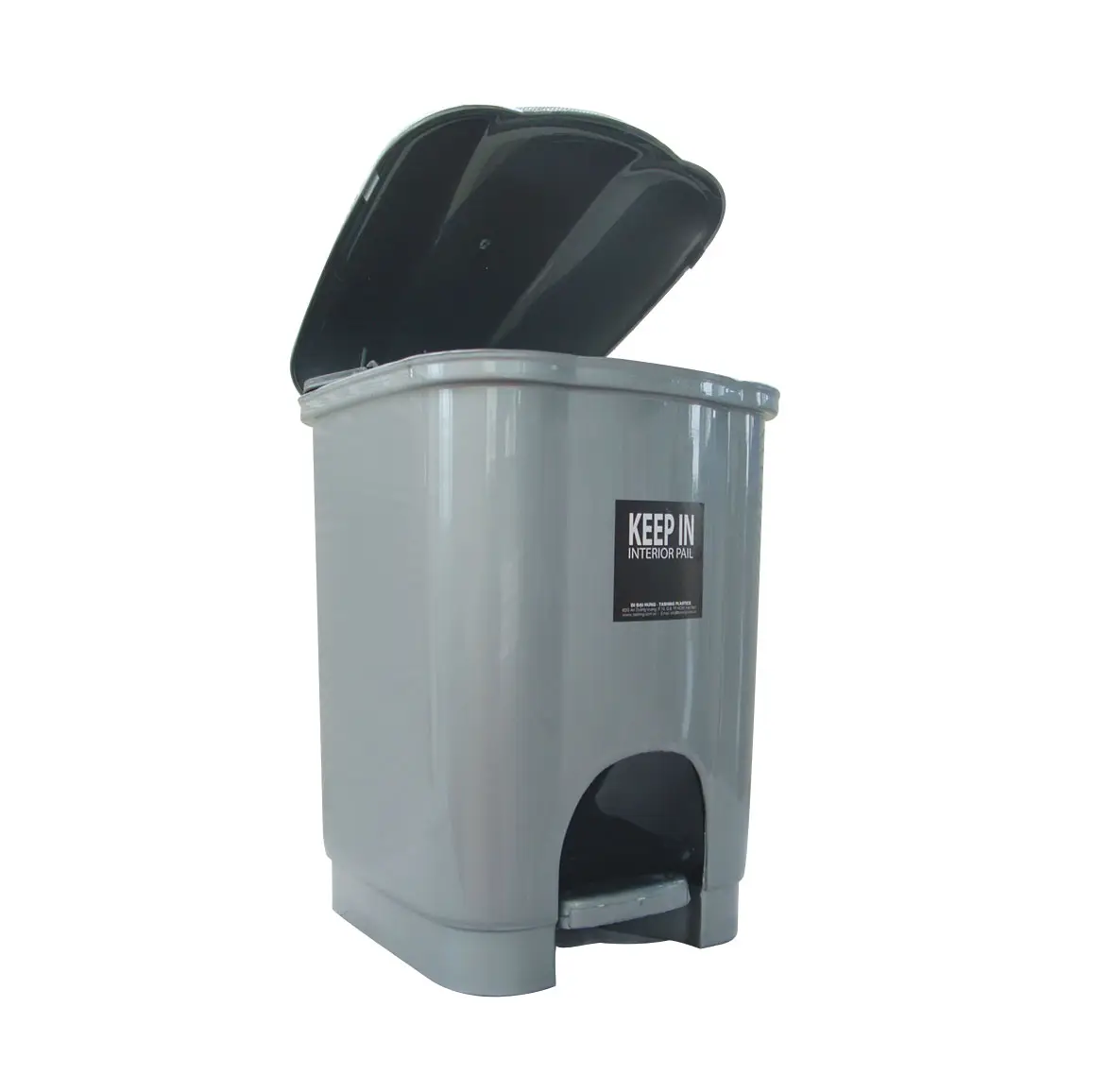 Wholesale Good Quality Household Recycling Trash Can Recycle Bins Plastic Trash Bin from Vietnam Best Supplier