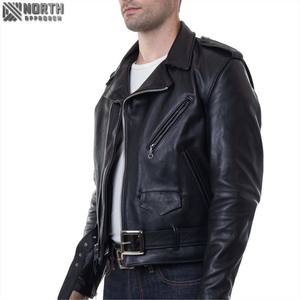 Chaqueta de cuero de bombardero de camuflaje con logotipo personalizado de alta calidad a prueba de viento para hombres OEM ODM servicio personalizado - Product Image 3