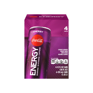 Edición Exótica de Lanzamiento Limitado de Cola Energética con Sabor Mejorado, Perfil Energético de Coca-Cola - Product Image 3