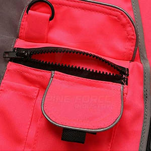 Haute qualité hommes respirant protection vêtements de travail gilet 100% Polyester maille pur réfléchissant prix de gros pour la saison d'hiver - Product Image 4