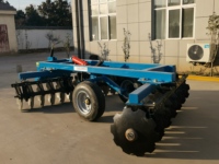 24 Piezas de Grada de Discos de Alta Resistencia, Equipo de Maquinaria Agrícola Hidráulica Desplazable, Implementos y Accesorios para Tractor