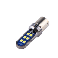 Ampoule de signal Led T20 pour voiture 1156 BA15S 1157 3156 3157 7440 7443 Lampe de recul Canbus Ampoules de frein