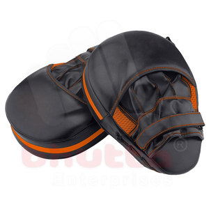 Almohadillas de enfoque Guantes de boxeo Grappling Artes marciales Material de cuero Hecho a medida Su propio diseño Bolsa Set Focus Pads - Product Image 4