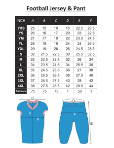 Uniformes de football américain imprimés nouvelle saison Maillots de sublimation Tackle Twill 100% Polyester Plus Size Hommes 240g - Product Image 2