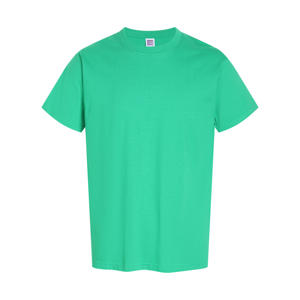 OEM sur mesure hommes 100% coton T-shirt coupe ajustée confortable conception chaude couleur unie coupe ample sérigraphie lettre - Product Image 3