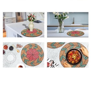 Luxury Glass Beaded Placemat by Indian Exporters for Wedding & Christmas Party <b>Table</b> Decor <b>Low</b> Price - Product Image 2