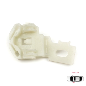 BWR804 Clips de réparation de lève-vitre 2 avant gauche pour Primera P12 WP12 2001-2008 Qashqai MK1 J10 NJ10 JJ10E 2006-2013 80771AV601 - Product Image 1