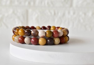 Wholesale Selling Mookaite Premium Natural 8mm Round <b>Healing</b> <b>Bracelet</b> for Meditation Jewelry - Product Image 6