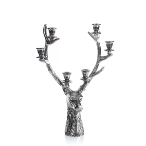 Candelabro de mesa de diseño elegante, portavelas de regalo de Navidad, portavelas de luz de té, decoración del hogar para fiesta de boda, adorno de Navidad - Product Image 1