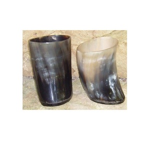 El último diseño más nuevo, cerveza pulida, bebiendo, cuerno de búfalo, fabricante de vidrio, cuerno de mesa, vidrio, exportador mayorista - Product Image 1