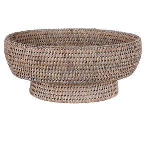 Cuencos de fruta de forma redonda de nuevo diseño, tazones de comida de ratán de tamaños personalizados, vajilla india de nuevo diseño - Product Image 1